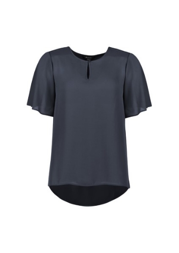 Picture of Biz Corporates Ladies Vienna Short Sleeve Blouse